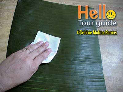 pasteles banana leaf