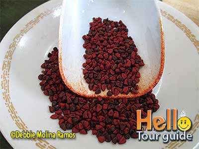 pasteles annatto beans