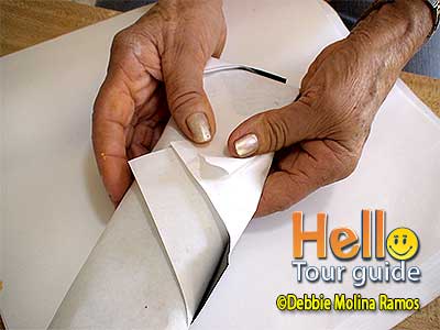 pasteles parchment paper