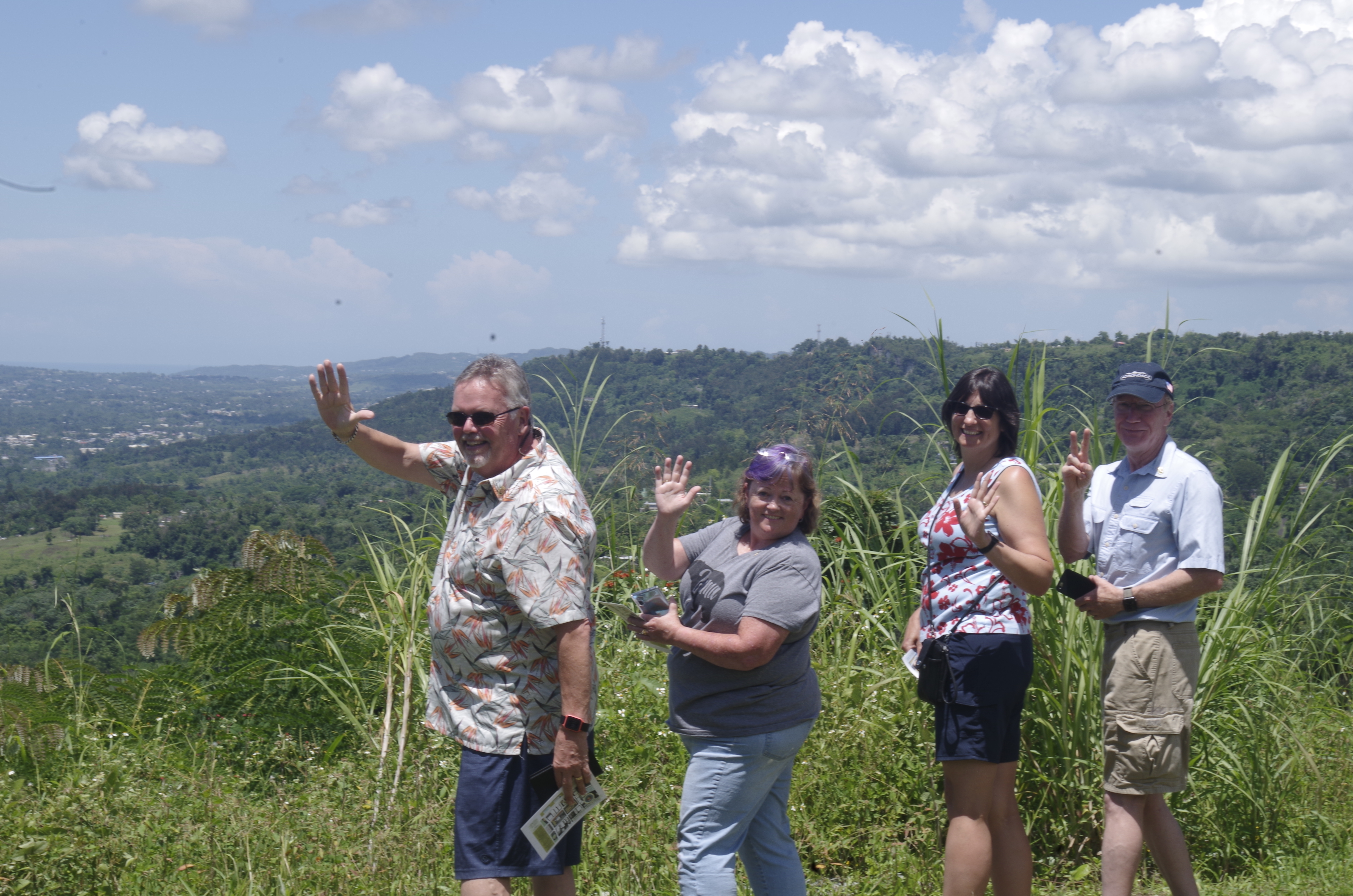 travelers having fun in Western Puerto Rico.