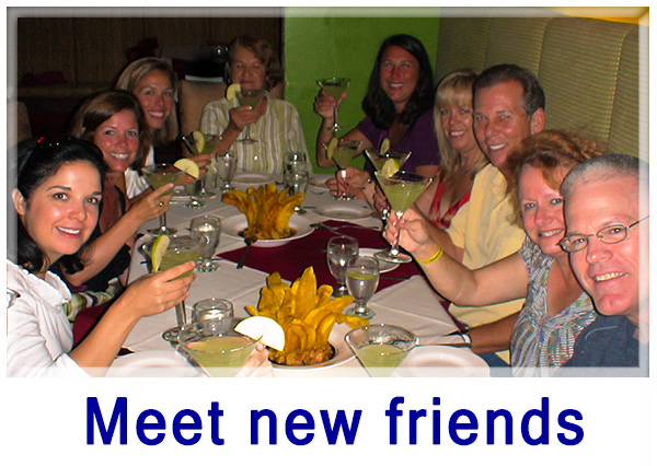 Group of tourist during a social and Rum tour in Puerto Rico