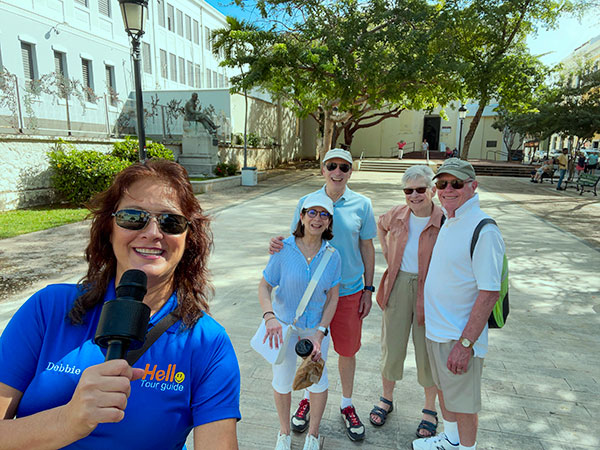 Meeting location for Old San Juan walking tour